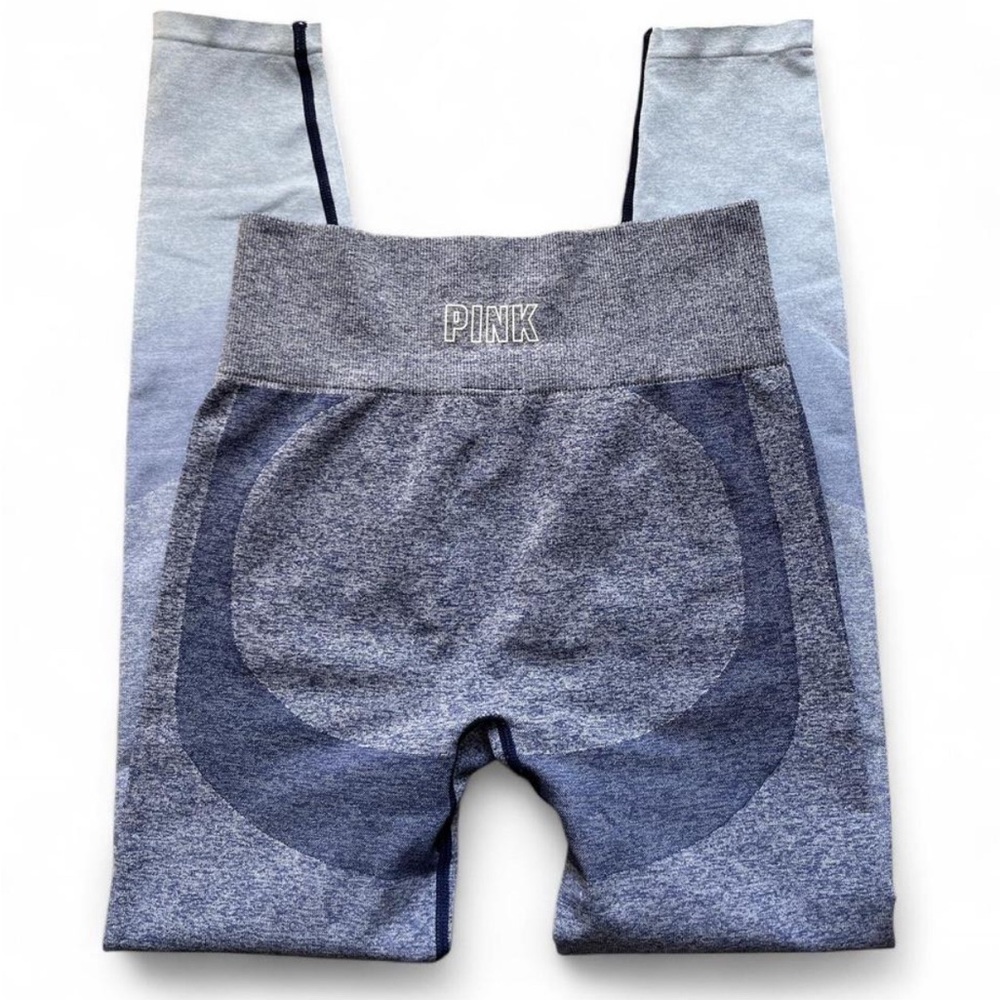 Victoria's Secret PINK Blue Heather Leggings